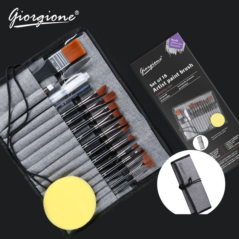 Giorgione Artist Brush Combo Set 18Pc – GCB18