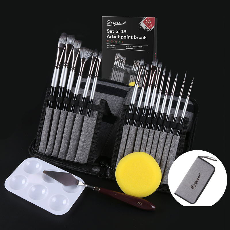 Giorgione Artist Brush Combo Set 19Pc (NEW) – GCB19