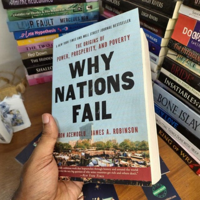 Why Nations Fail by Daron Acemoglu & James A. Robinson